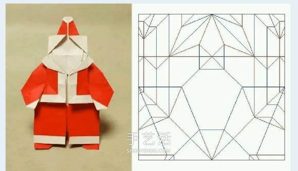 圣誕老人折紙步驟圖解 紙折圣誕老人怎么折 -  rpnrmr.com