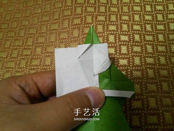 圣誕老人折紙步驟圖解 紙折圣誕老人怎么折 -  rpnrmr.com