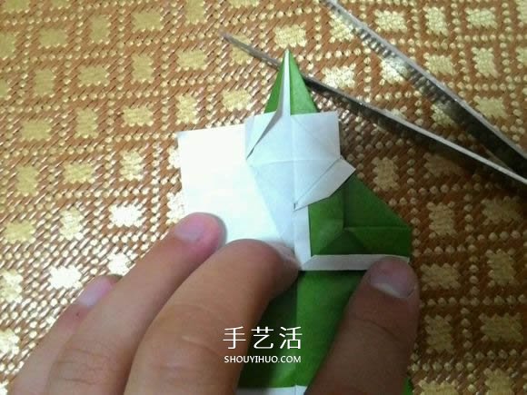 圣誕老人折紙步驟圖解 紙折圣誕老人怎么折 -  rpnrmr.com