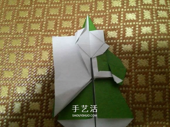 圣誕老人折紙步驟圖解 紙折圣誕老人怎么折 -  rpnrmr.com