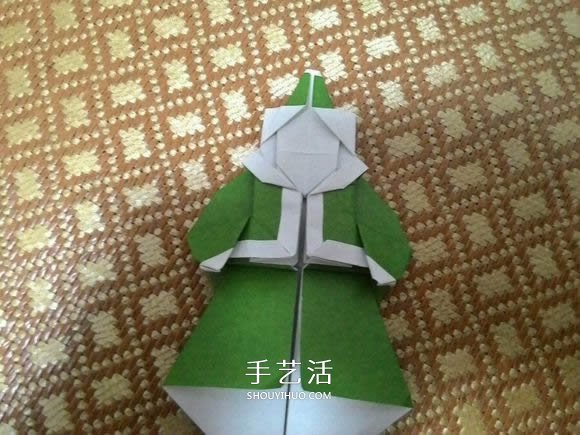 圣誕老人折紙步驟圖解 紙折圣誕老人怎么折 -  rpnrmr.com