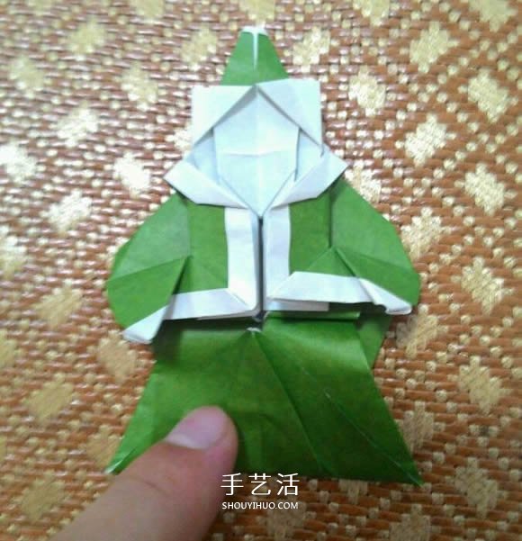圣誕老人折紙步驟圖解 紙折圣誕老人怎么折 -  rpnrmr.com