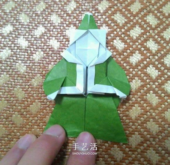 圣誕老人折紙步驟圖解 紙折圣誕老人怎么折 -  rpnrmr.com