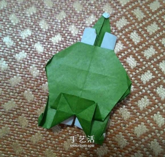 圣誕老人折紙步驟圖解 紙折圣誕老人怎么折 -  rpnrmr.com