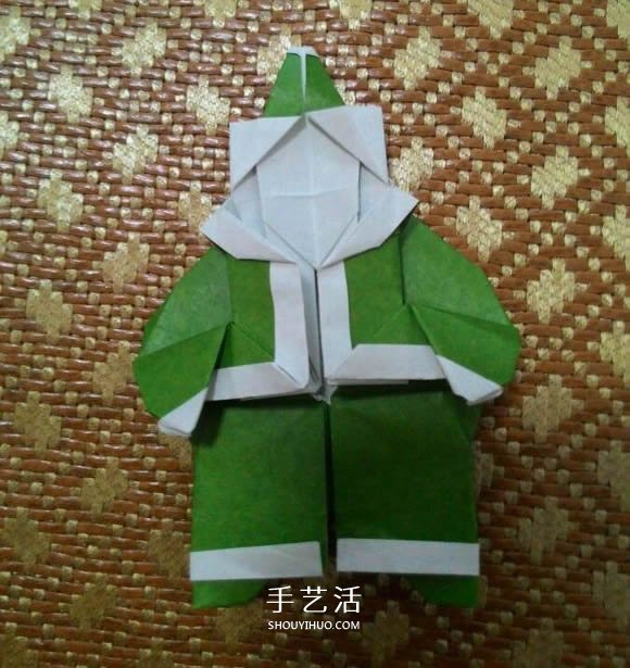 圣誕老人折紙步驟圖解 紙折圣誕老人怎么折 -  rpnrmr.com