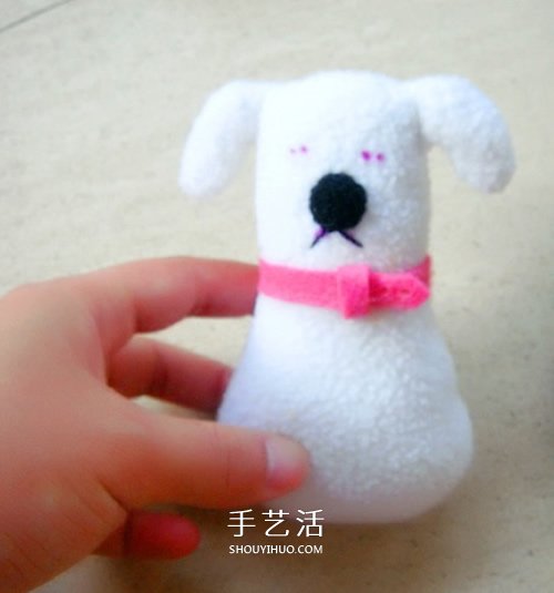 不織布小狗玩偶制作 簡單布藝狗狗DIY圖解 -  rpnrmr.com