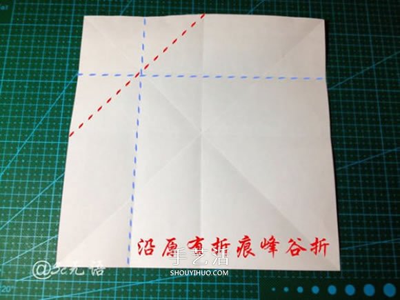 背著麻袋的可愛(ài)圣誕老人手工折紙圖解教程 -  rpnrmr.com