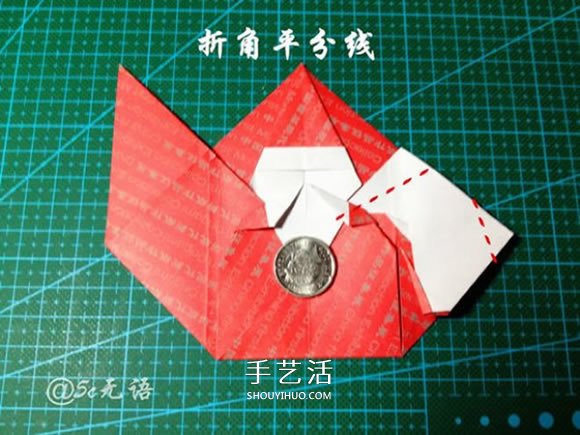 背著麻袋的可愛(ài)圣誕老人手工折紙圖解教程 -  rpnrmr.com
