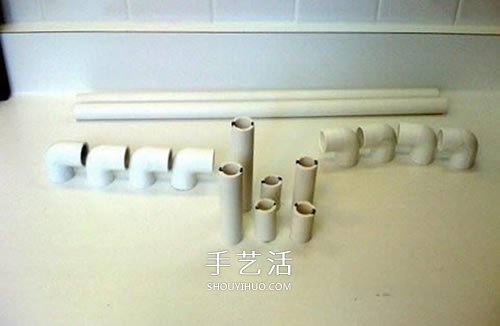 PVC管制作鞋架的方法 自制PVC管鞋架圖解 -  rpnrmr.com