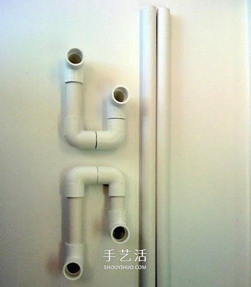 PVC管制作鞋架的方法 自制PVC管鞋架圖解 -  rpnrmr.com