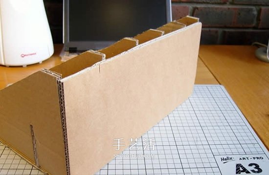 瓦楞紙做筆記本散熱架 自制電腦散熱支架方法 -  rpnrmr.com