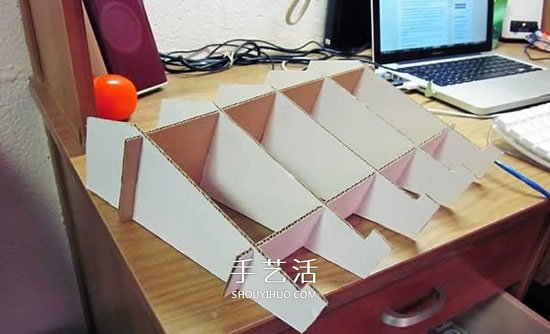 瓦楞紙做筆記本散熱架 自制電腦散熱支架方法 -  rpnrmr.com
