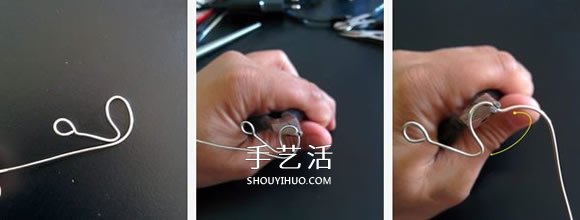 情人節(jié)心動項鏈DIY 金屬絲制作愛心項鏈墜 -  rpnrmr.com
