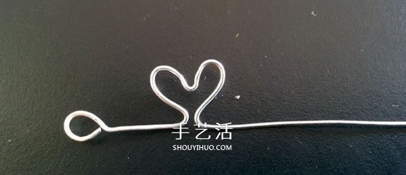 情人節(jié)心動項鏈DIY 金屬絲制作愛心項鏈墜 -  rpnrmr.com