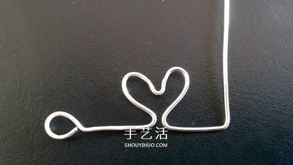 情人節(jié)心動項鏈DIY 金屬絲制作愛心項鏈墜 -  rpnrmr.com