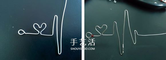 情人節(jié)心動項鏈DIY 金屬絲制作愛心項鏈墜 -  rpnrmr.com