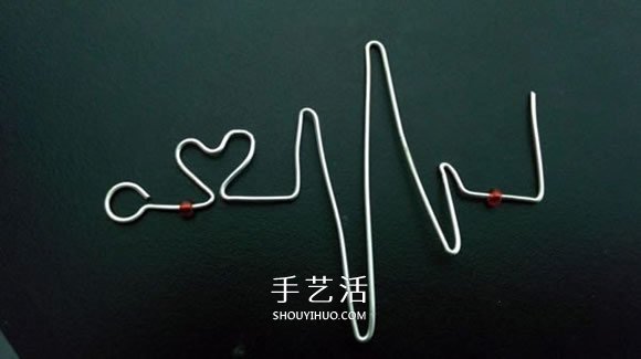 情人節(jié)心動項鏈DIY 金屬絲制作愛心項鏈墜 -  rpnrmr.com
