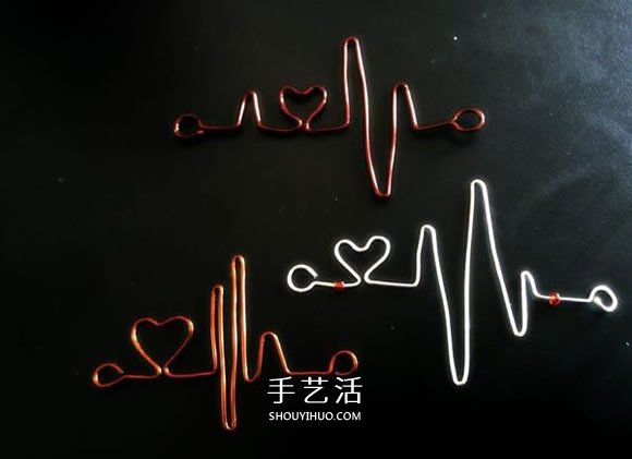 情人節(jié)心動項鏈DIY 金屬絲制作愛心項鏈墜 -  rpnrmr.com
