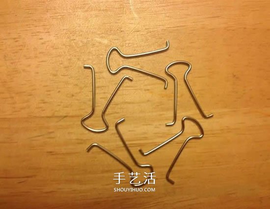 長(zhǎng)尾票夾做立體五角星 DIY票夾五角星圖解 -  rpnrmr.com
