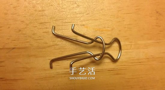 長(zhǎng)尾票夾做立體五角星 DIY票夾五角星圖解 -  rpnrmr.com