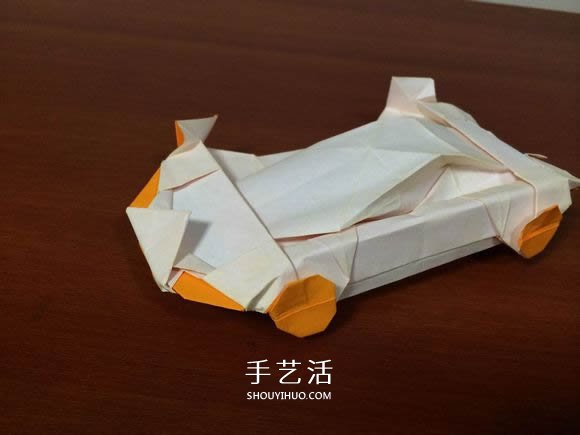 復(fù)雜立體跑車的折法 詳細(xì)折紙跑車圖解步驟 -  rpnrmr.com
