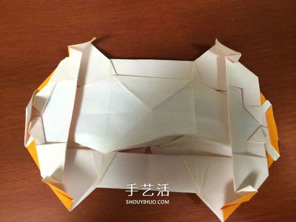 復(fù)雜立體跑車的折法 詳細(xì)折紙跑車圖解步驟 -  rpnrmr.com