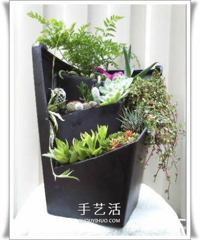 破花盆變盆景的方法 DIY破花盆盆景小制作 -  rpnrmr.com