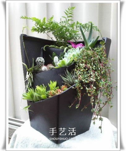破花盆變盆景的方法 DIY破花盆盆景小制作 -  rpnrmr.com