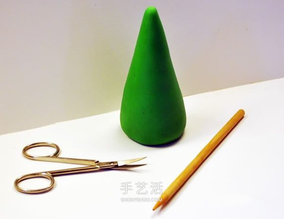 簡(jiǎn)單粘土圣誕樹的做法 DIY超輕粘土圣誕樹圖解 -  rpnrmr.com