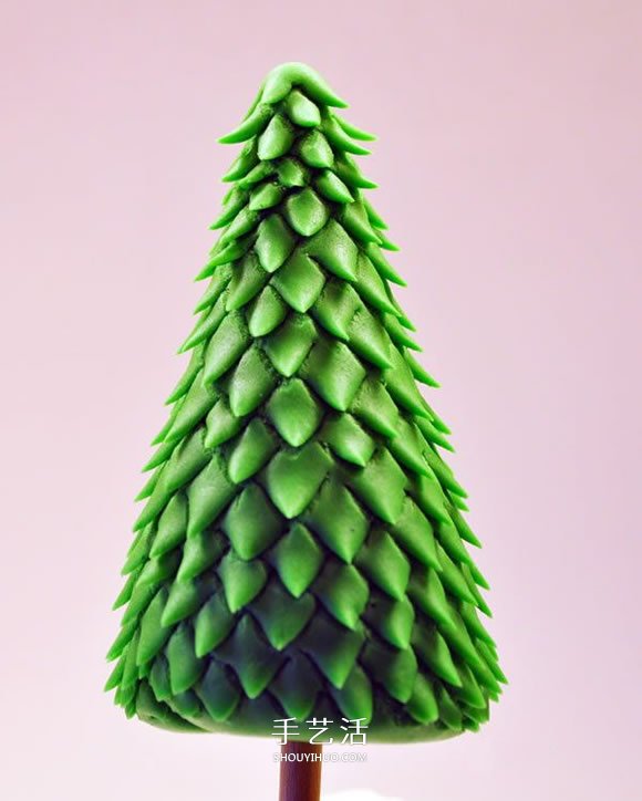 簡(jiǎn)單粘土圣誕樹的做法 DIY超輕粘土圣誕樹圖解 -  rpnrmr.com