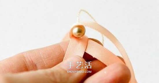 自制絲帶串珠項(xiàng)鏈圖解 優(yōu)雅帶珠子絲帶項(xiàng)鏈DIY -  rpnrmr.com