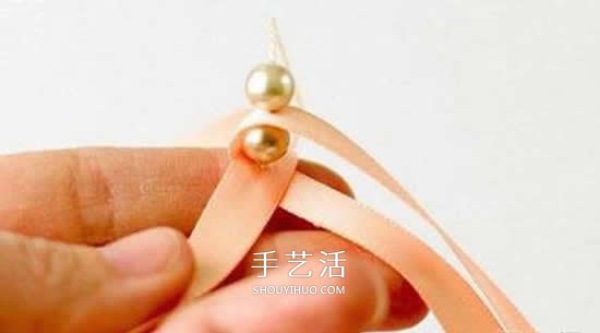 自制絲帶串珠項(xiàng)鏈圖解 優(yōu)雅帶珠子絲帶項(xiàng)鏈DIY -  rpnrmr.com