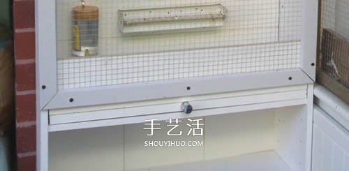 舊書(shū)架改造鳥(niǎo)柜的方法 舊家具DIY制作超大鳥(niǎo)籠 -  rpnrmr.com