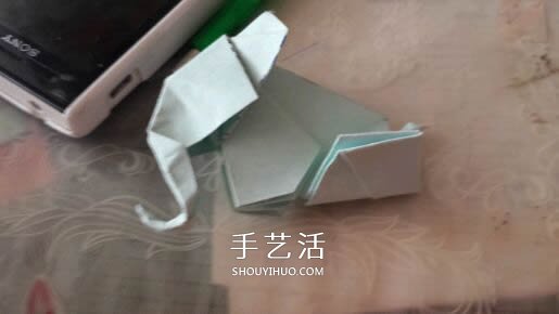 立體大象怎么折圖解 折紙站立大象的折法 -  rpnrmr.com