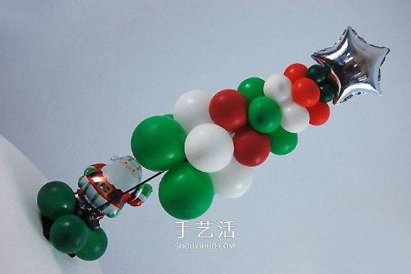 氣球做圣誕樹(shù)的方法 自制氣球圣誕樹(shù)手工制作 -  rpnrmr.com