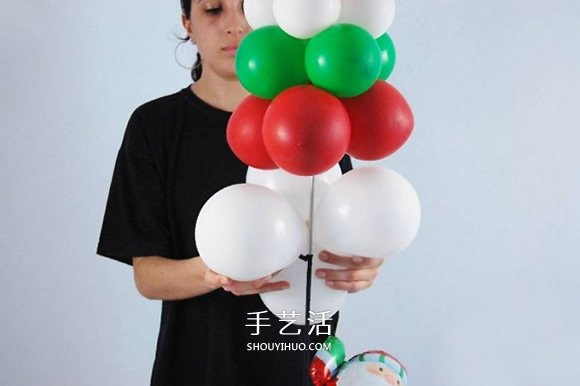 氣球做圣誕樹(shù)的方法 自制氣球圣誕樹(shù)手工制作 -  rpnrmr.com