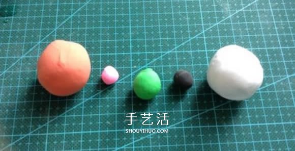超輕粘土制作可愛兔子和胡蘿卜的圖解教程 -  rpnrmr.com
