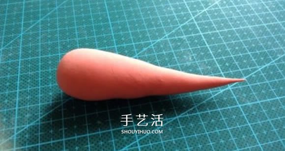 超輕粘土制作可愛兔子和胡蘿卜的圖解教程 -  rpnrmr.com