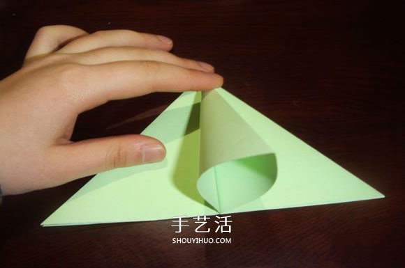 手工鶴舞折紙圖解教程 立體紙鶴的折法過程 -  rpnrmr.com