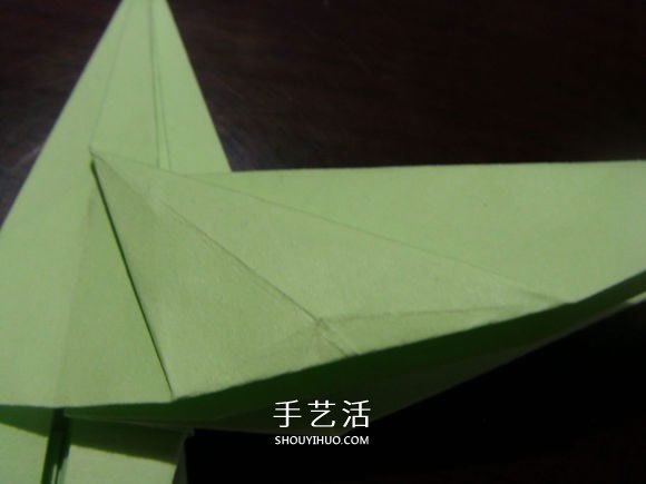 手工鶴舞折紙圖解教程 立體紙鶴的折法過程 -  rpnrmr.com