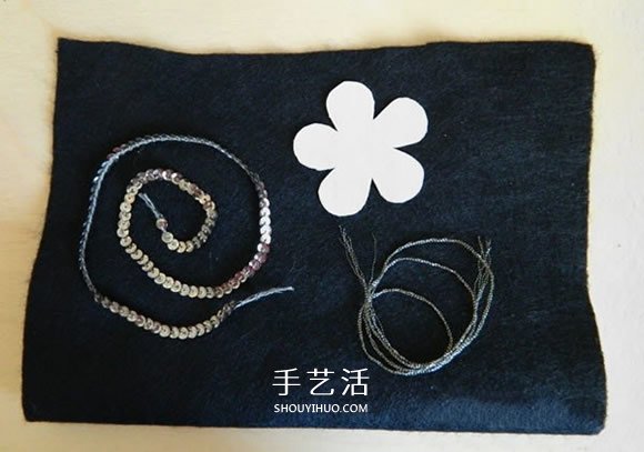 閃亮的布花制作方法 可以做成胸針和衣物裝飾 -  rpnrmr.com