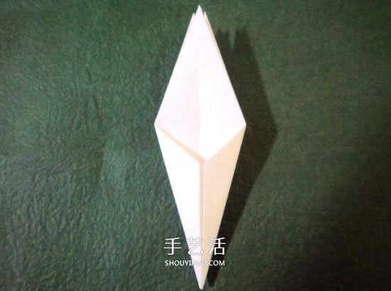 鐵炮百合的折紙過程圖解 手工折鐵炮百合步驟 -  rpnrmr.com