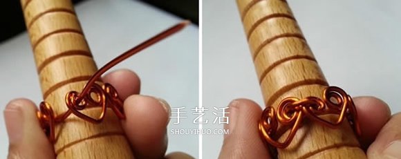 情人節(jié)送女友的心連心戒指DIY制作圖解 -  rpnrmr.com