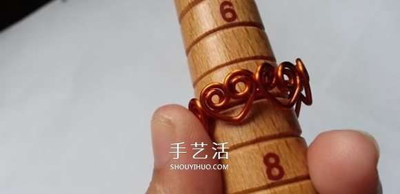 情人節(jié)送女友的心連心戒指DIY制作圖解 -  rpnrmr.com