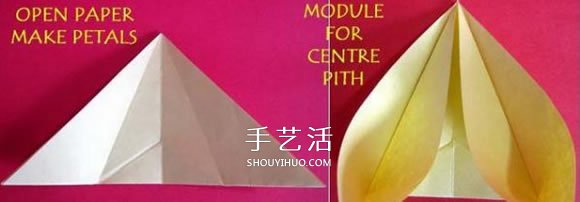 手工海棠花的折法圖解 折紙海棠花的方法步驟 -  rpnrmr.com