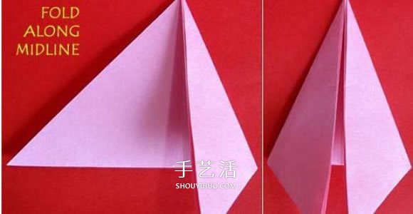 手工海棠花的折法圖解 折紙海棠花的方法步驟 -  rpnrmr.com