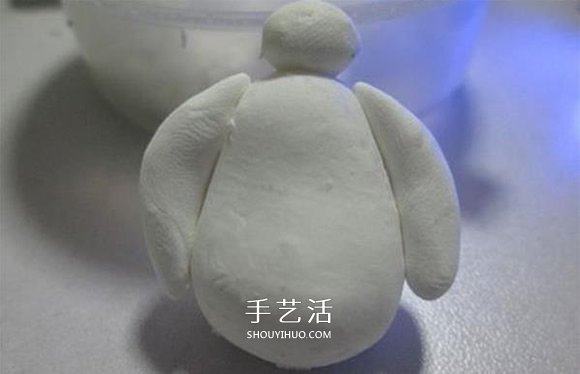 手工制作粘土大白圖解 超輕粘土大白DIY教程 -  rpnrmr.com