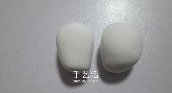 手工制作粘土大白圖解 超輕粘土大白DIY教程 -  rpnrmr.com