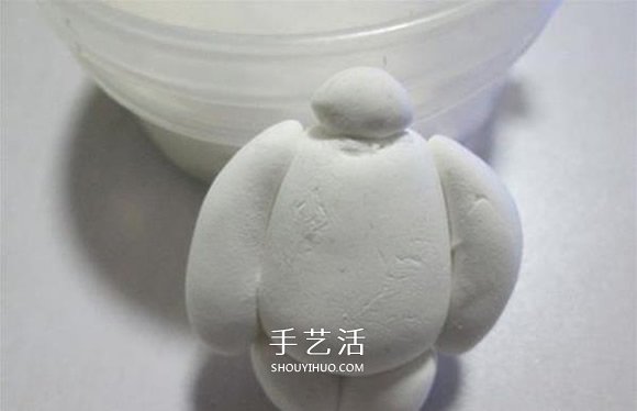手工制作粘土大白圖解 超輕粘土大白DIY教程 -  rpnrmr.com