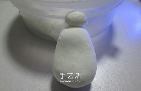 手工制作粘土大白圖解 超輕粘土大白DIY教程 -  rpnrmr.com